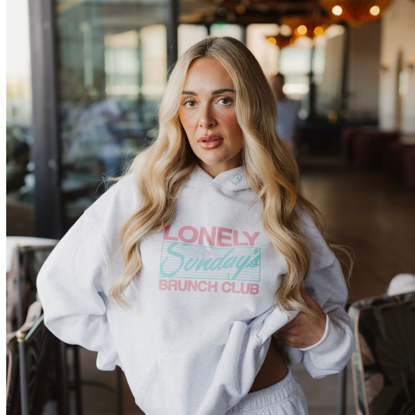 All You Need Is Sundays Hoodie - Heather Grey