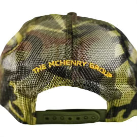 TMG Always Earned Trucker Hat in Camo